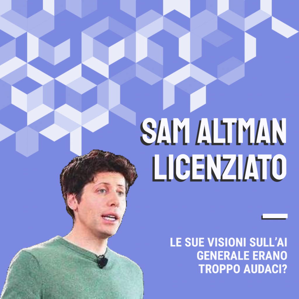 sam altman licenziato