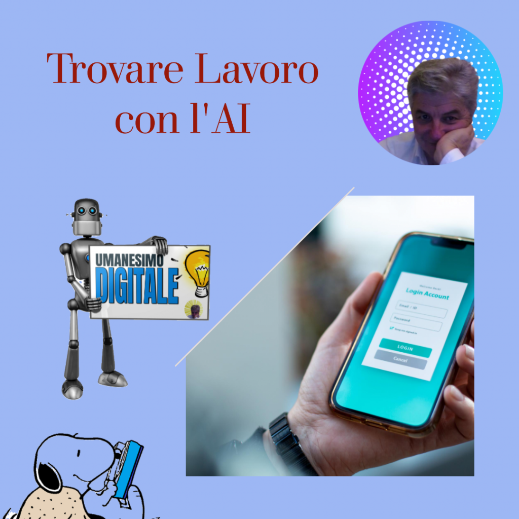 trovare lavoro con AI Umanesimo digitale franco bagaglia