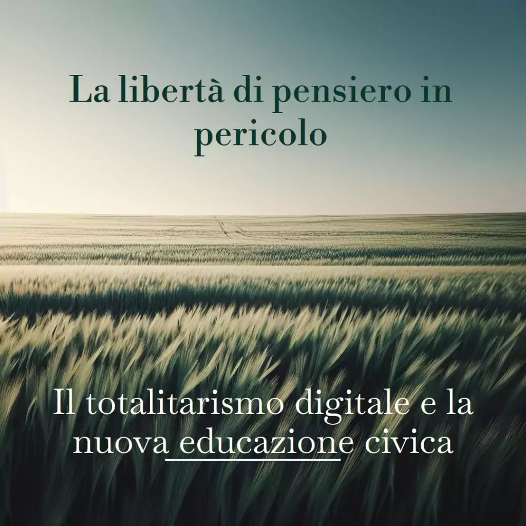 La nuova educazione civica, introdotta con la legge 92, coincide sostanzialmente con l'Agenda 2030. I libri di testo di questa materia sono infatti intitolati all'Agenda 2030. Questa educazione civica non è più limitata alle scuole superiori, ma parte dall'asilo e prosegue per tutto il corso degli studi. La nuova educazione civica opera trasversalmente, permeando tutte le materie di studio e quindi tutti gli insegnanti. Tuttavia, solo una piccola parte di essa riguarda la Costituzione, mentre il resto è dedicato a forgiare il cittadino globale e digitale secondo l'Agenda 2030. Questa materia è ormai entrata in tutte le scuole italiane e in tutti gli ordini e gradi di scuole, a partire dall'asilo fino all'ultimo anno delle superiori. Siamo di fronte a un nuovo totalitarismo, che si differenzia da quello del secolo scorso perché non si limita a un solo paese, ma è replicato in 163 paesi del mondo. L'obiettivo di questo totalitarismo è creare un mondo unico, con un solo monopensiero. Coloro che non si adeguano a questo monopensiero vengono ghettizzati, banditi dalla società e possibilmente ridotti alla fame. I sistemi di controllo digitale, come la moneta contante che sta per essere trasformata in digitale, sono strumenti utilizzati per raggiungere questo obiettivo. La nuova educazione civica è quindi un elemento chiave di questo totalitarismo, poiché mira a forgiare cittadini globali e digitali che si adeguino al monopensiero dominante. È importante essere consapevoli di questo processo e di come esso stia influenzando la nostra società e il nostro futuro.