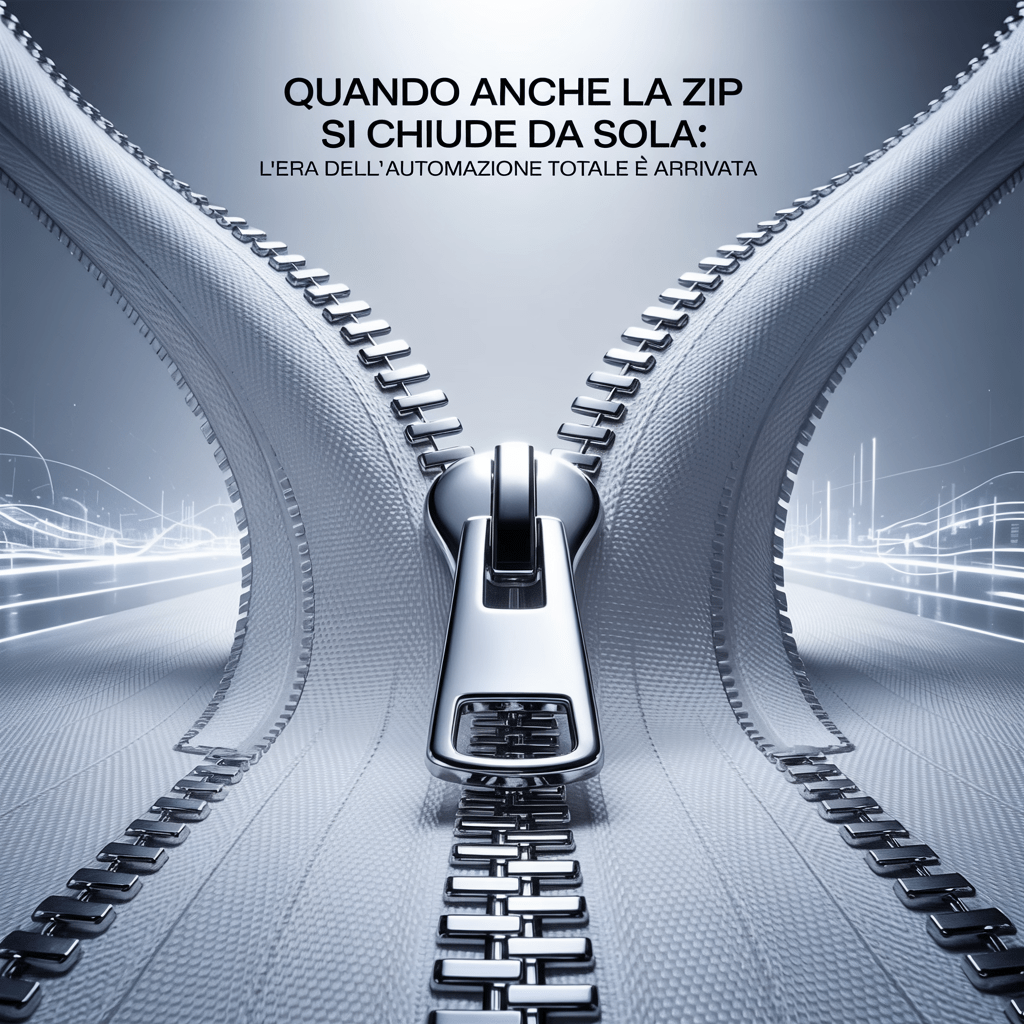 Quando Anche la Zip si Chiude da Sola: L'Era dell'Automazione Totale è Arrivata