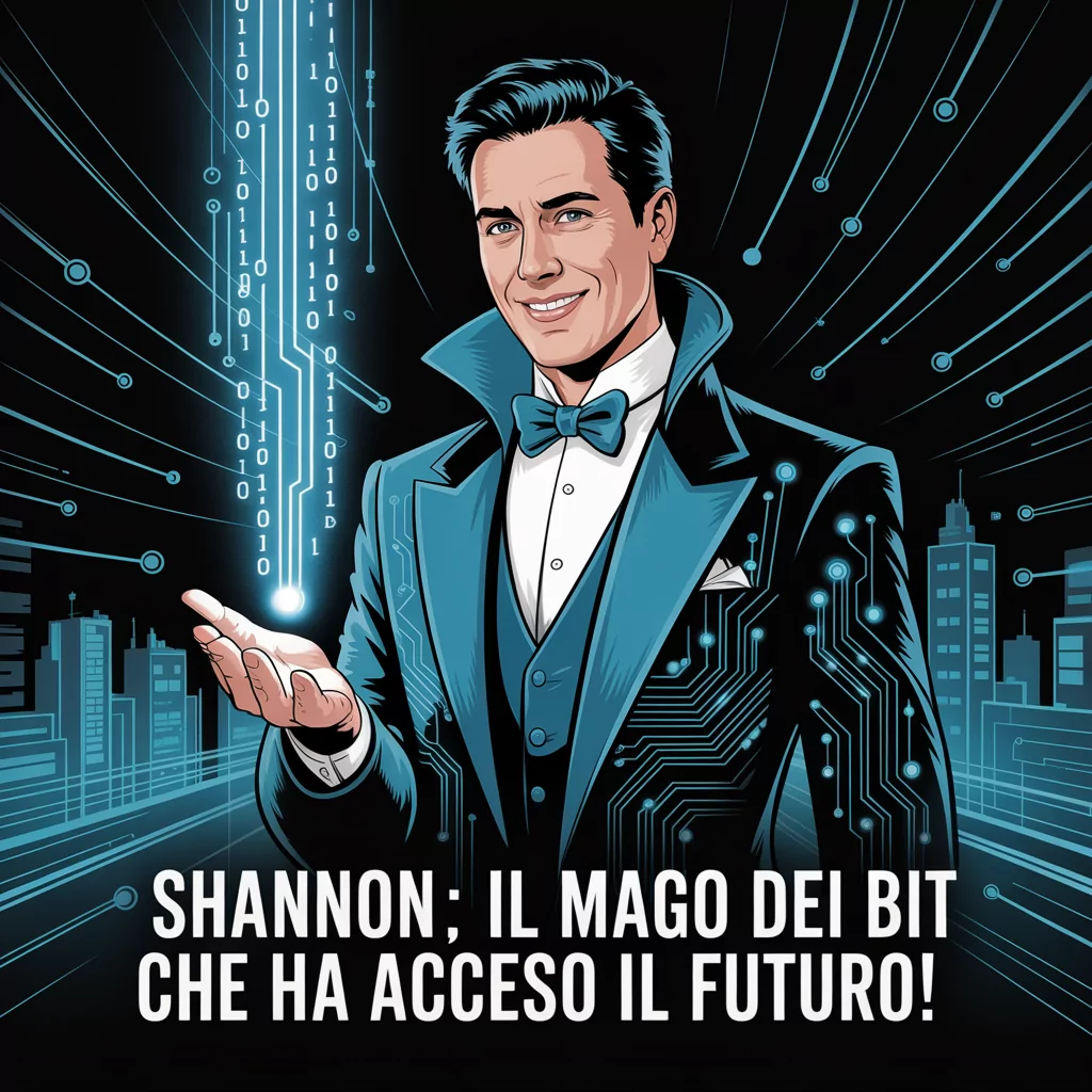 Claude Shannon: L’Uomo che Ha Fatto Parlare il Mondo!