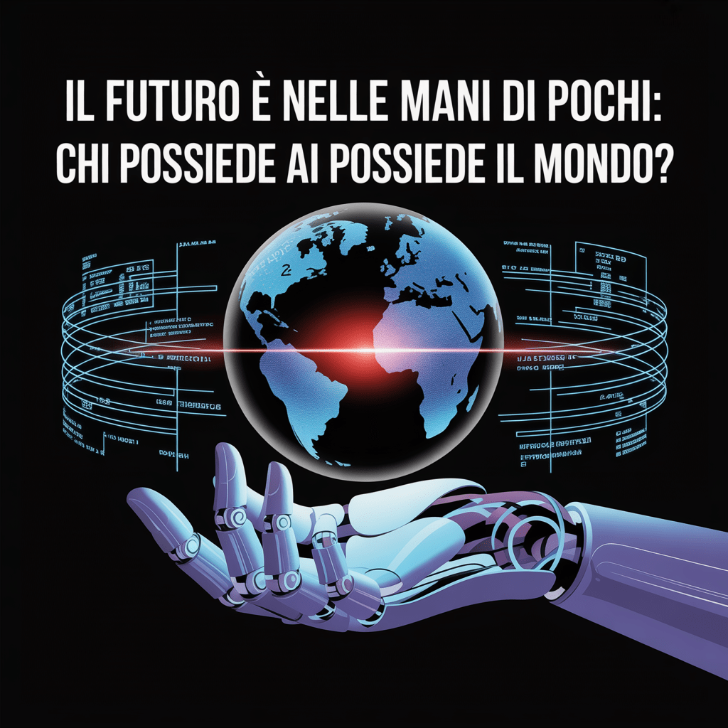Il futuro è nelle mani di pochi: chi possiede l’AI possiede il mondo?