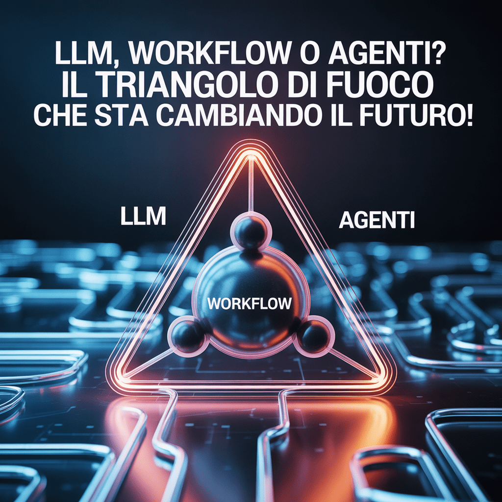 LLM, Workflow o Agenti? Il Triangolo di Fuoco che Sta Cambiando il Futuro!