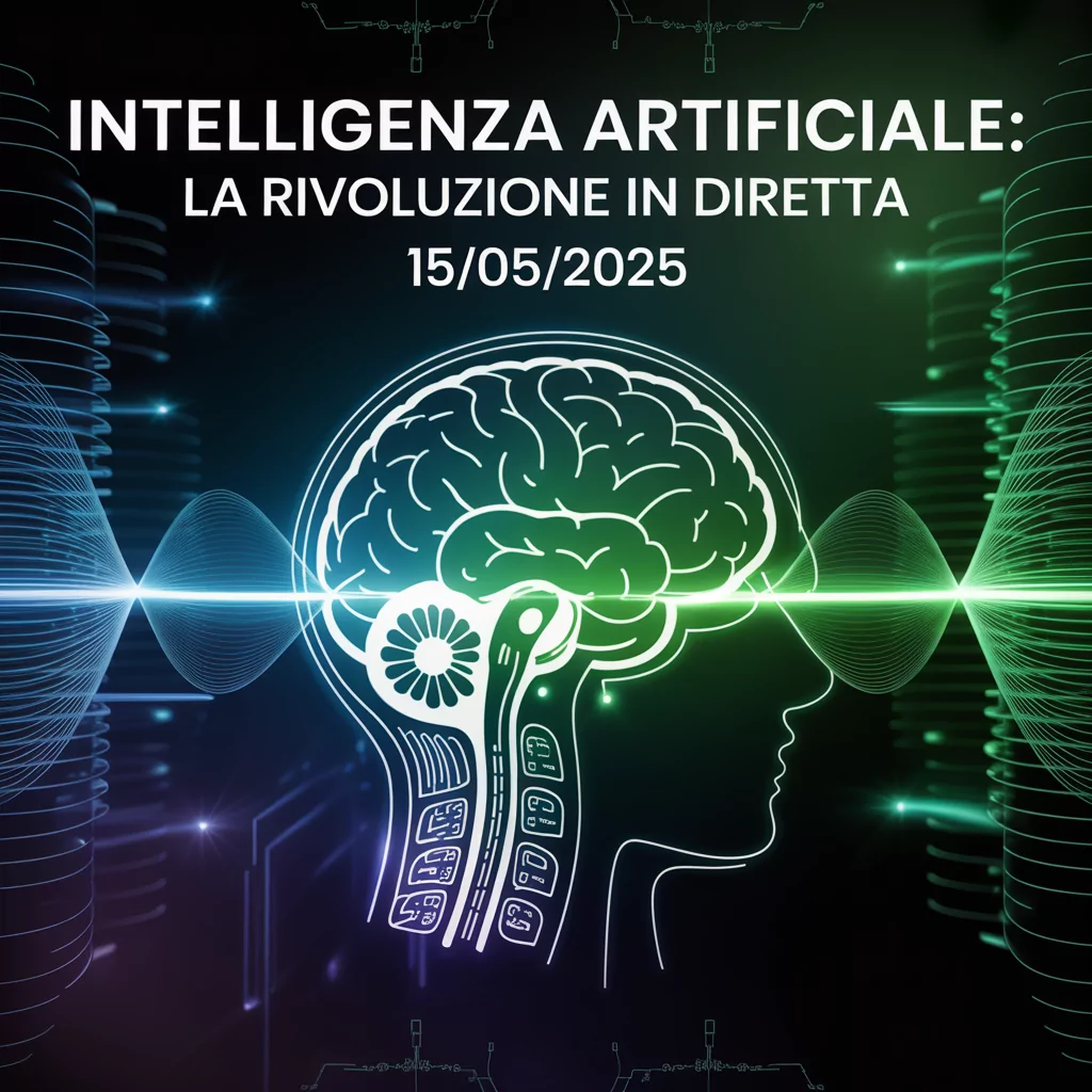 Intelligenza Artificiale: La Rivoluzione in Diretta 15/05/2025
