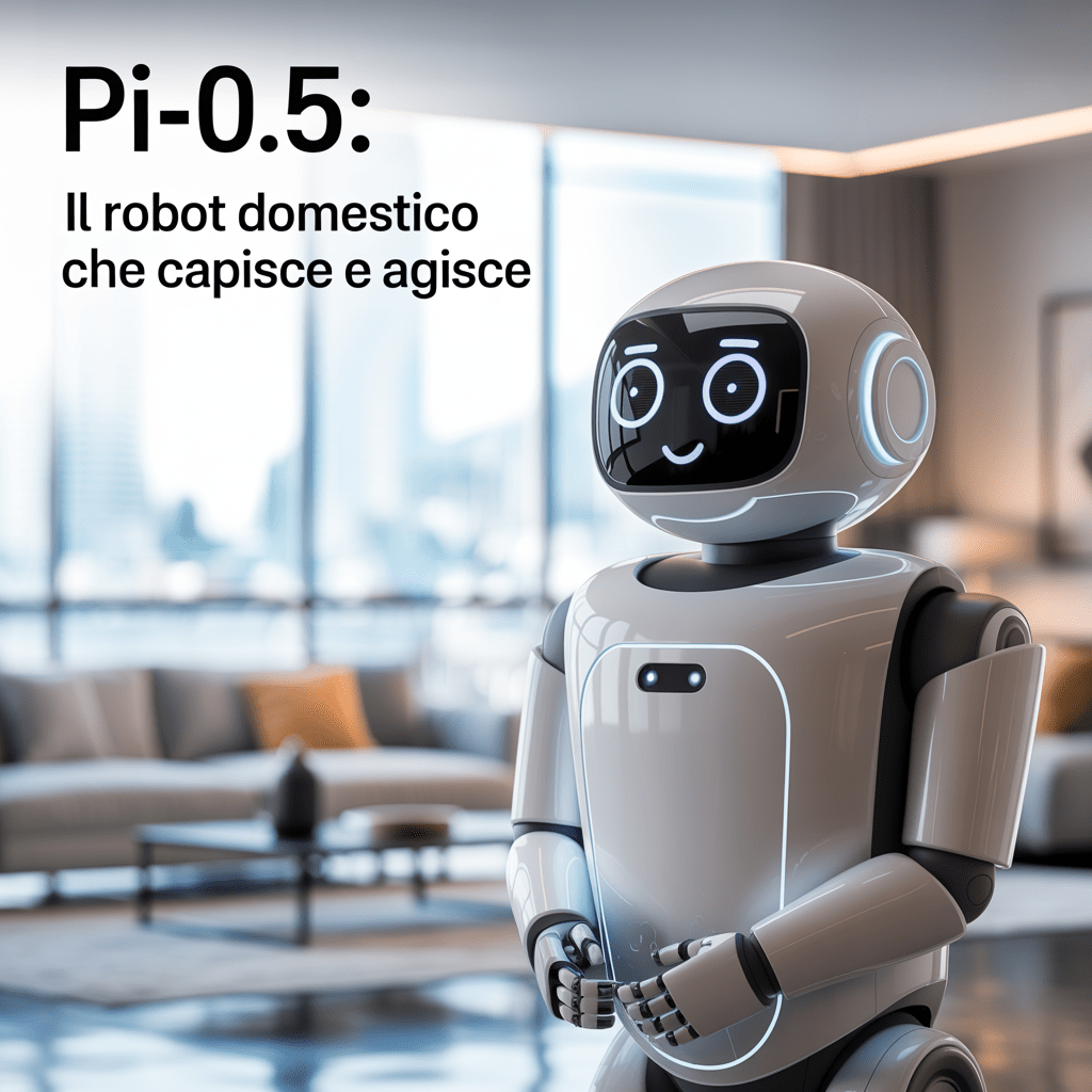 Pi-0.5: il robot domestico che capisce e agisce