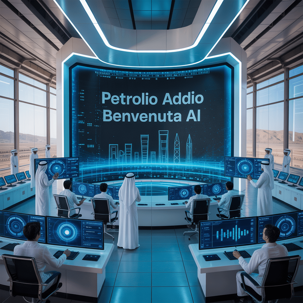 Petrolio Addio, Benvenuta AI: L’Arabia Saudita si Compra il Futuro con i Colossi Tech Americani