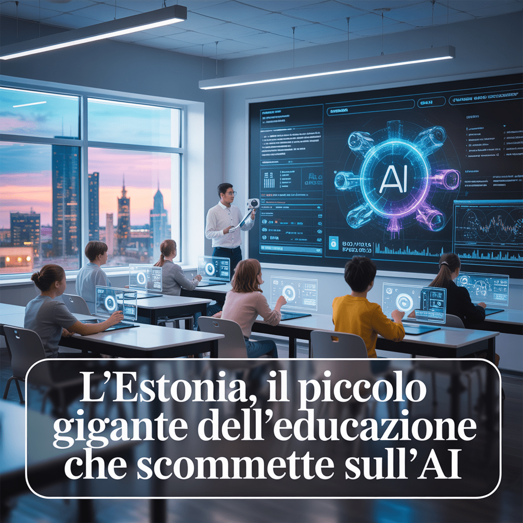 L’Estonia, il piccolo gigante dell’educazione che scommette sull’AI
