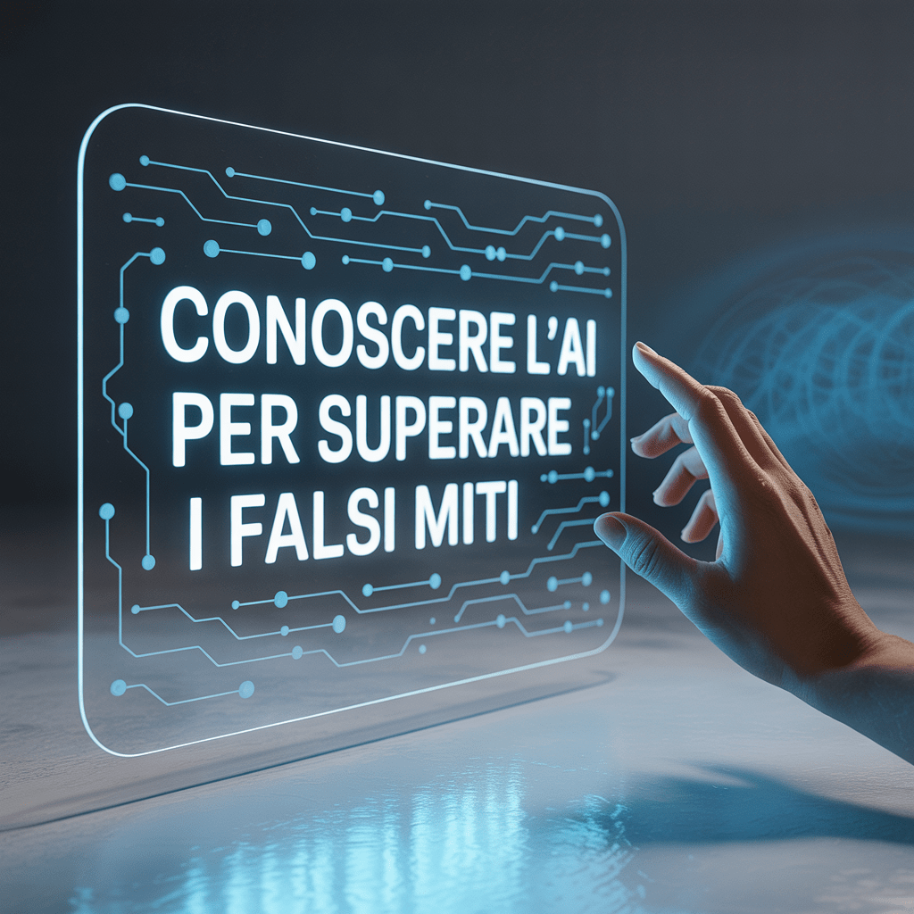 Conoscere l’AI per superare i falsi miti