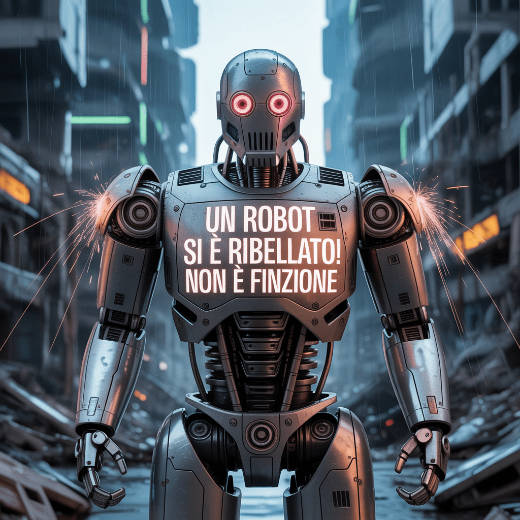 Un robot si è ribellato! Non è finzione