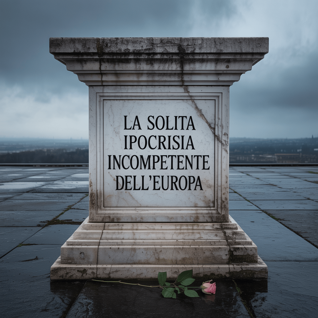La solita ipocrisia incompetente dell'Europa