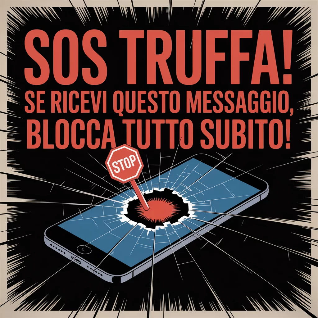 SOS Truffa! Se Ricevi Questo Messaggio, Blocca Tutto Subito!