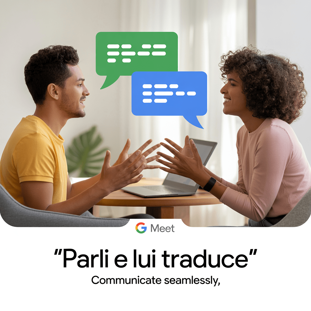 Parli e lui traduce: Google Meet diventa interprete (quasi) perfetto