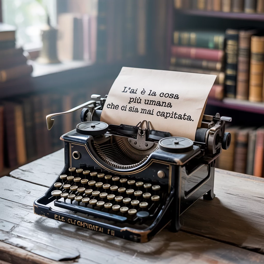 l'AI è la Cosa più Umana che ci Sia Mai Capitata