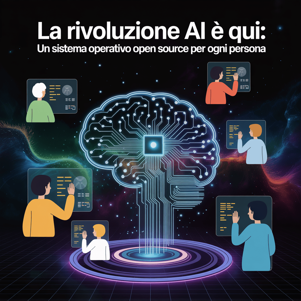 La Rivoluzione AI è Qui: Un Sistema Operativo Open Source per Ogni Persona