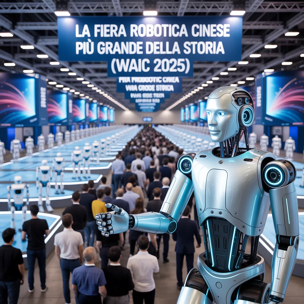 La FIERA ROBOTICA CINESE più GRANDE della STORIA (WAIC 2025)