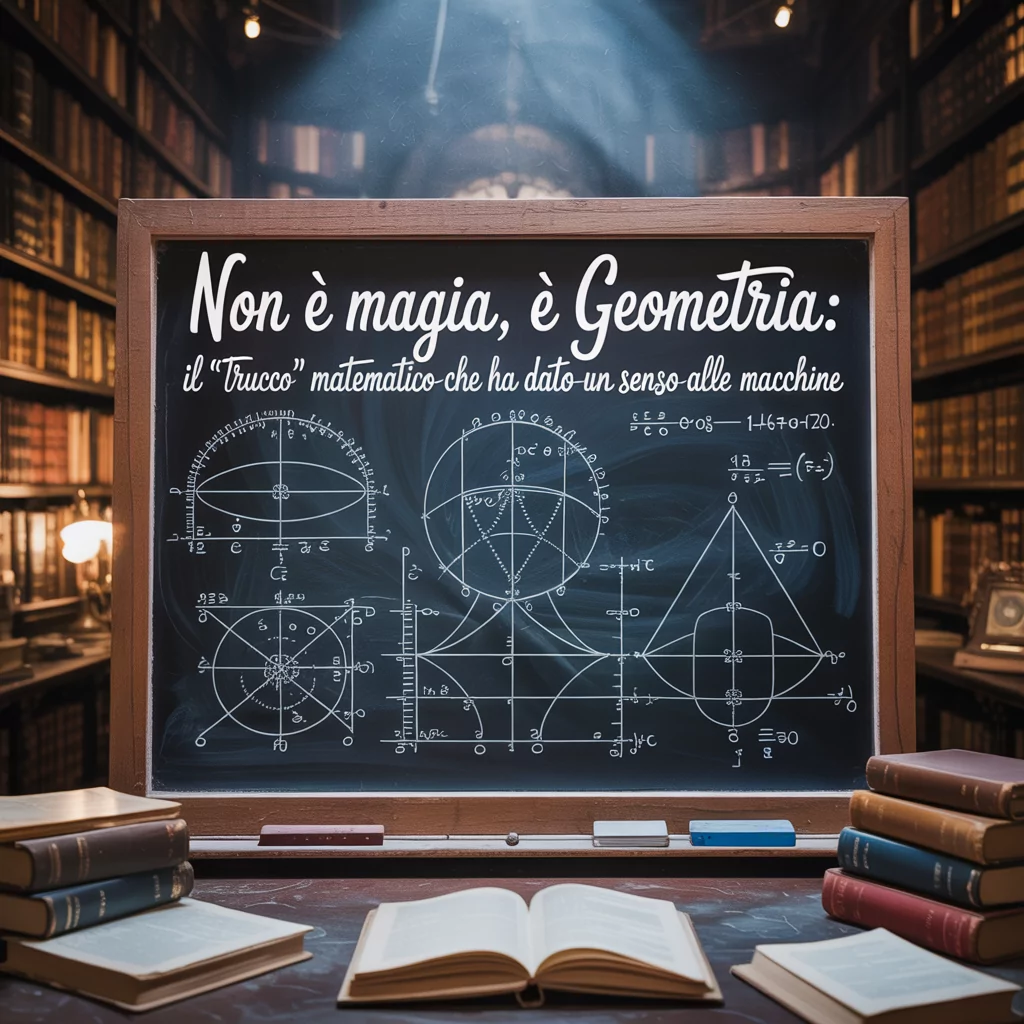 Non è Magia, è Geometria: Il "Trucco" Matematico che ha dato un Senso alle Macchine.