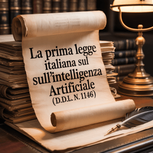 La Prima Legge Italiana sull’Intelligenza Artificiale (D.D.L. n. 1146)