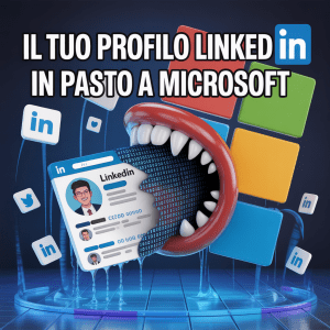 Il tuo Profilo LinkedIn in Pasto a Microsoft