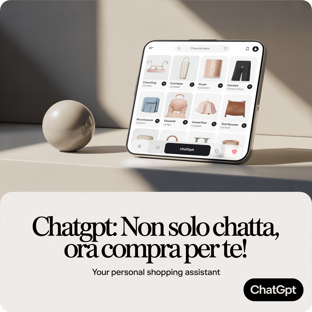 ChatGPT non solo chatta, ora compra per te!