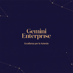 Gemini Enterprise trasforma la tua azienda: intelligenza artificiale generativa, automazione e dati integrati in un’unica piattaforma.