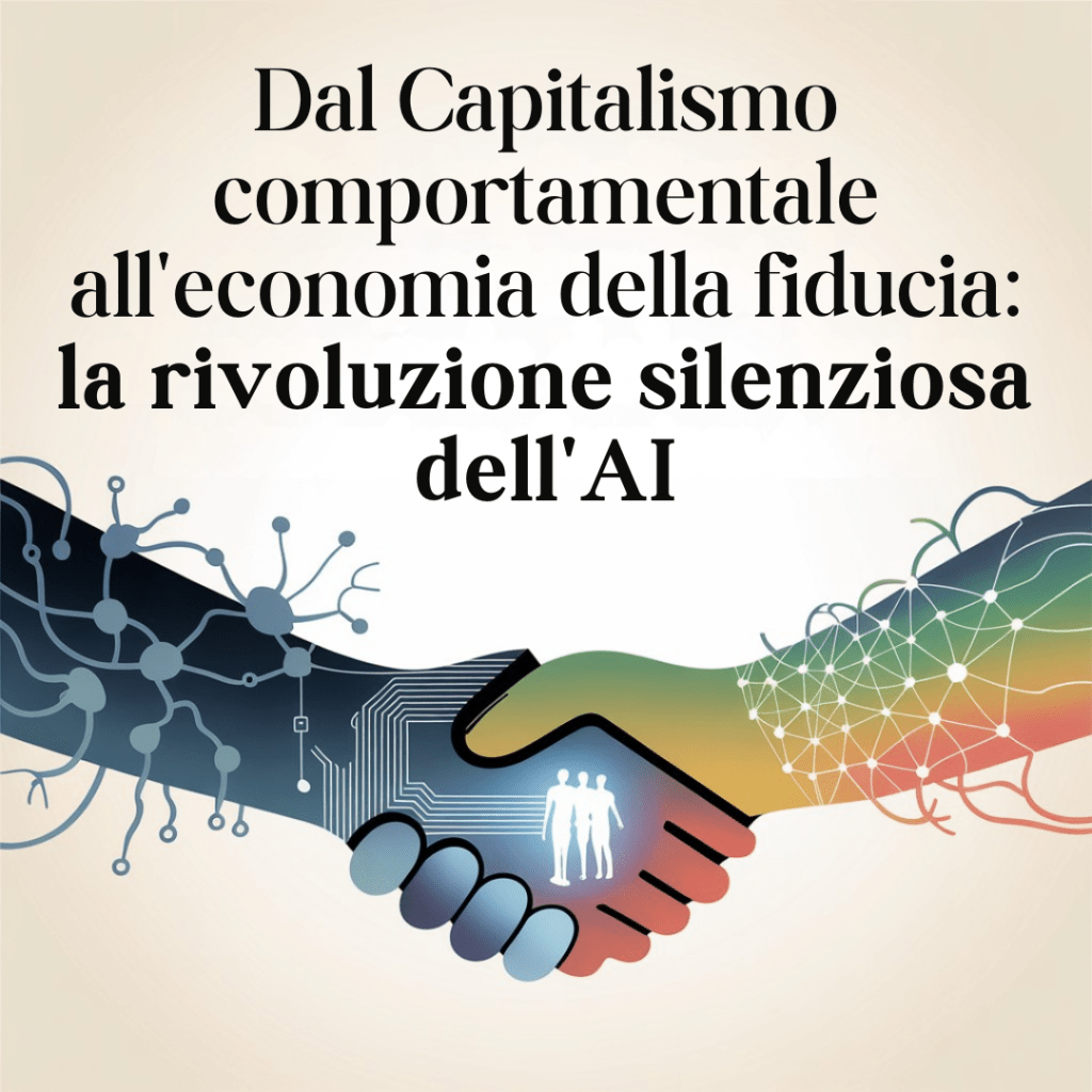 Dal Capitalismo Comportamentale all'Economia della Fiducia: La Rivoluzione Silenziosa dell'AI