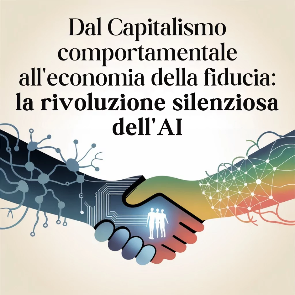 Dal Capitalismo Comportamentale all'Economia della Fiducia: La Rivoluzione Silenziosa dell'AI