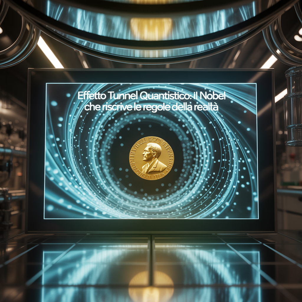 Effetto Tunnel Quantistico: Il Nobel che Riscrive le Regole della Realtà