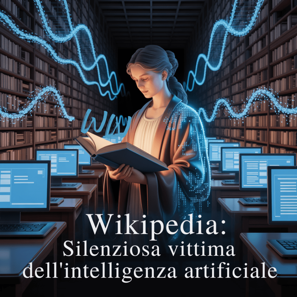 Wikipedia : silenziosa vittima dell'Intelligenza Artificiale