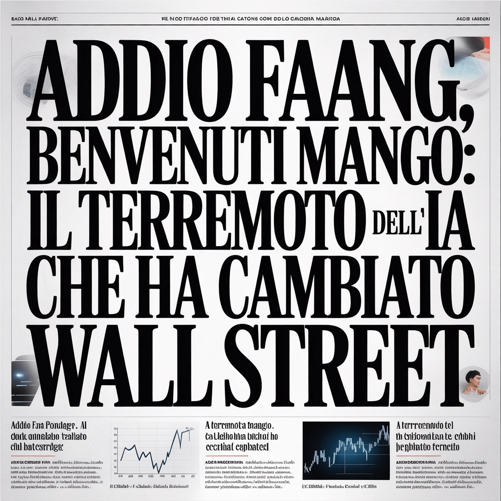 Addio FAANG, Benvenuti MANGO: Il Terremoto dell'IA che Ha Cambiato Wall Street