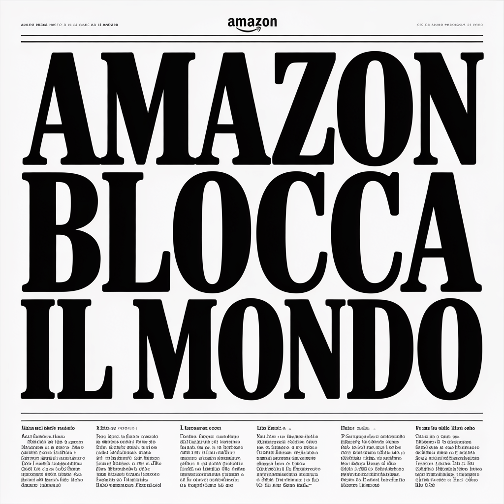 AMAZON BLOCCA IL MONDO