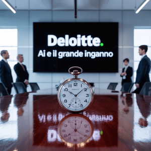 Deloitte, AI e il grande inganno