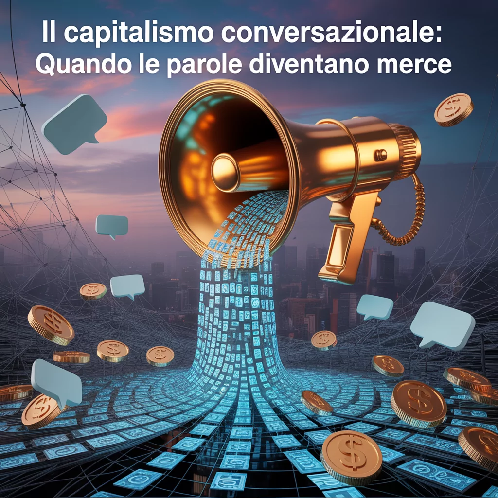 Il Capitalismo Conversazionale: Quando le Parole Diventano Merce
