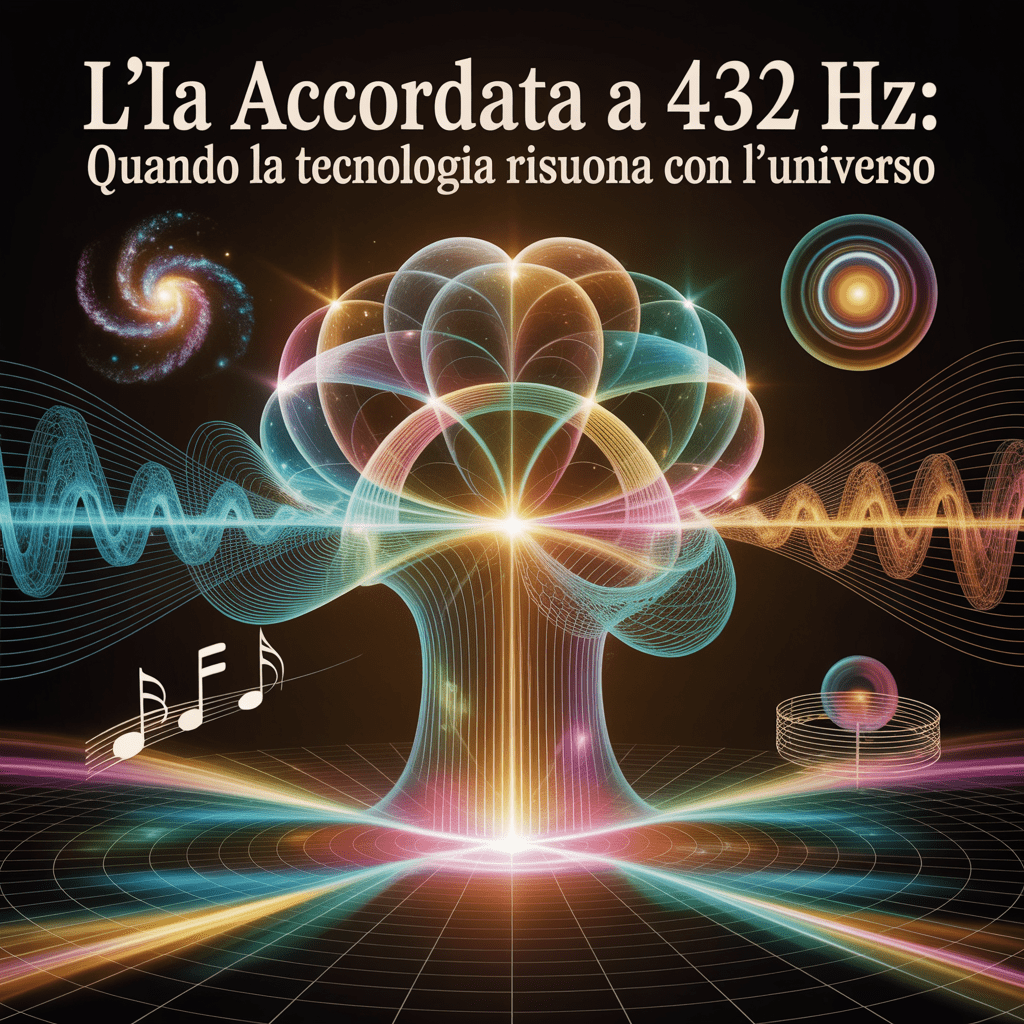 🎵 L'IA Accordata a 432 Hz: Quando la Tecnologia Risuona con l'Universo