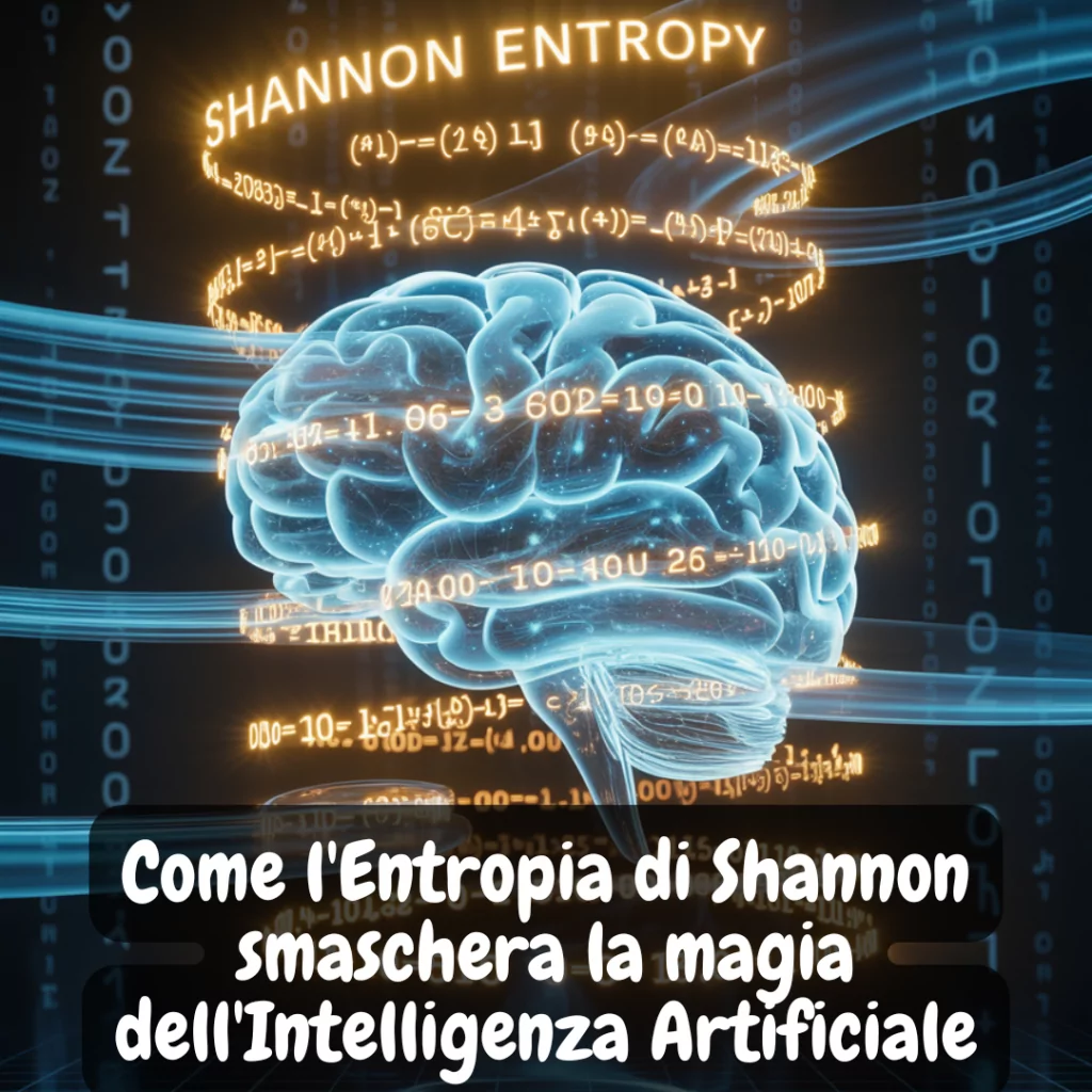 Come l'Entropia di Shannon smaschera la magia dell'Intelligenza Artificiale