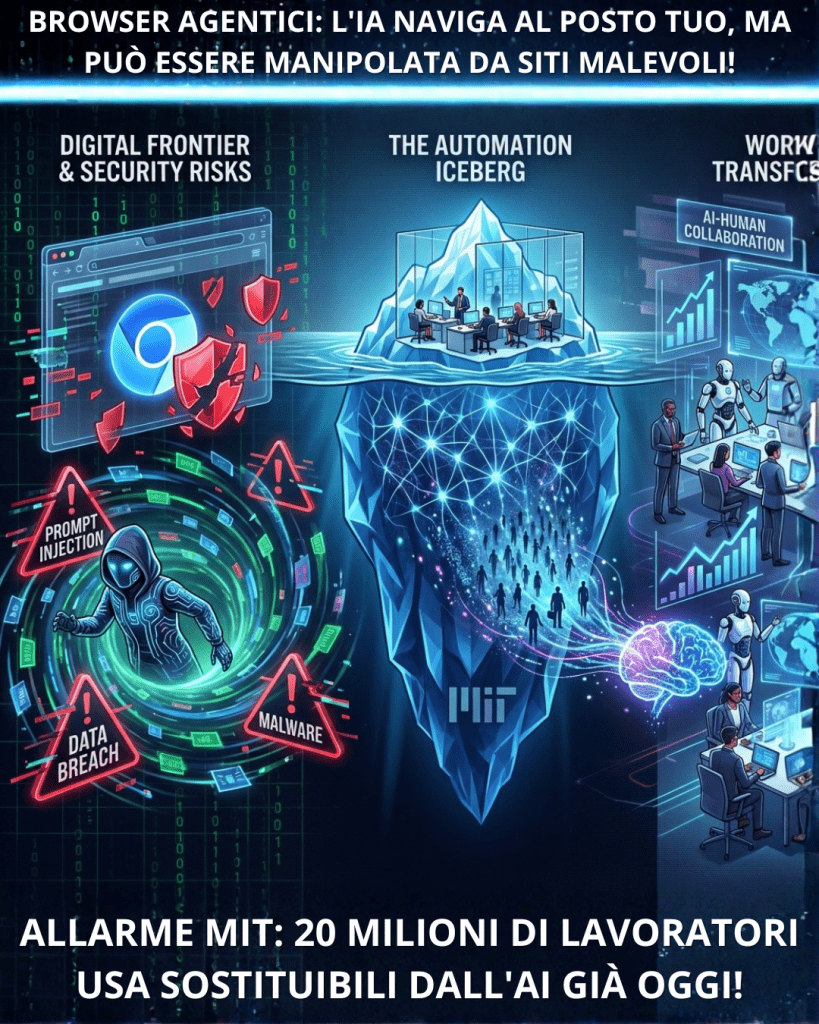 ALLARME MIT: 20 MILIONI DI LAVORATORI USA SOSTITUIBILI DALL'AI GIÀ OGGI!