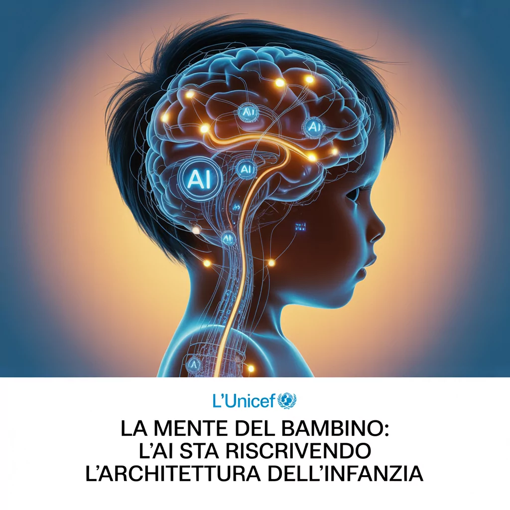 L'Unicef la Mente del Bambino: L'AI Sta Riscrivendo l'Architettura dell'Infanzia