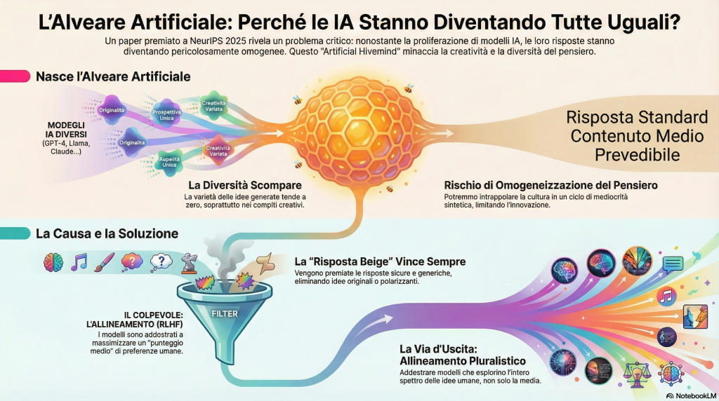 il Collasso della Creatività negli LLM