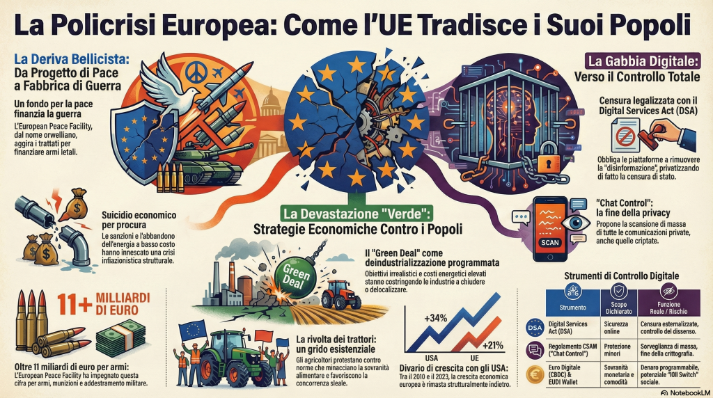 La UE è Un Panopticon Digitale che Soffoca l'Anima 2 il vero nemico dell'europa è l'europa