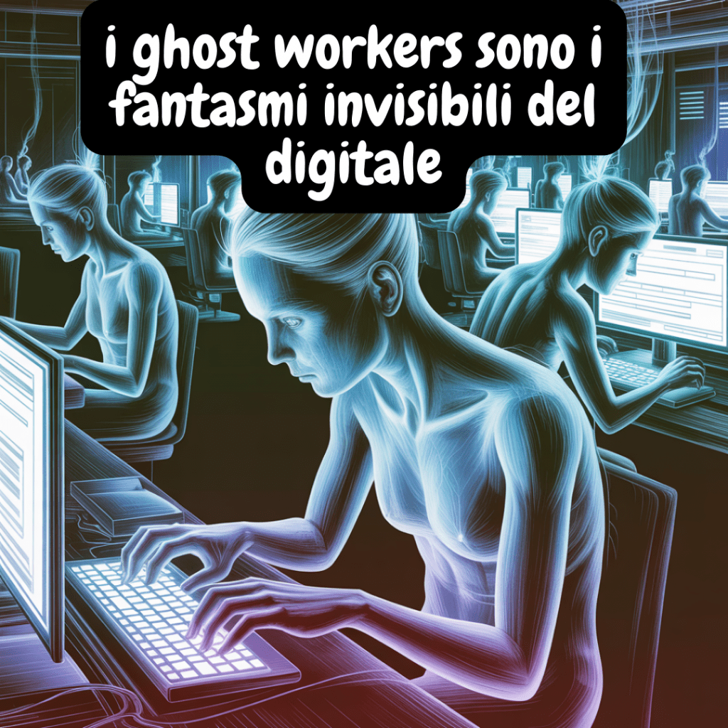 i ghost workers sono i fantasmi invisibili del digitale