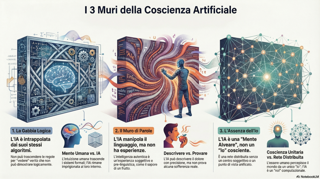 Oltre l'Hype: La prova matematica e filosofica che l'IA non avrà mai un'anima