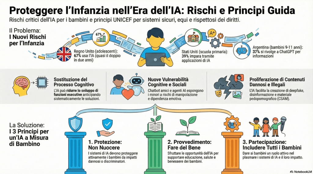 L'Unicef la Mente del Bambino: L'AI Sta Riscrivendo l'Architettura dell'Infanzia 2 La Risposta: Progettare l'AI attorno al Bambino
