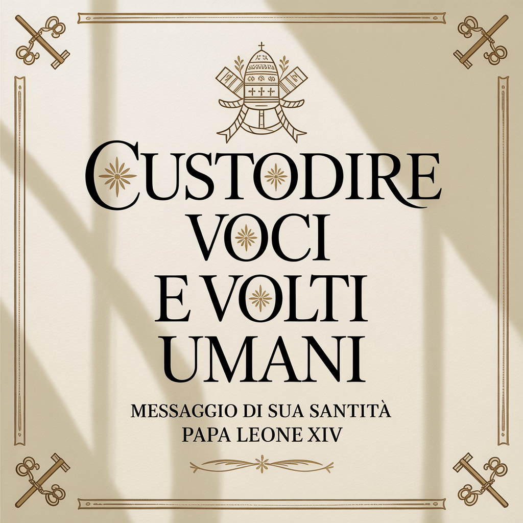 L’Ultima Trincea dell’Umanità: Perché "Custodire Voci e Volti" è il Manifesto della Nostra Resistenza Digitale 9 a formal papal document or encyclical co BjLAB BRSICoGj1pCKQ8pQ ryPsUQzoSy t9XLBAYbSw 1