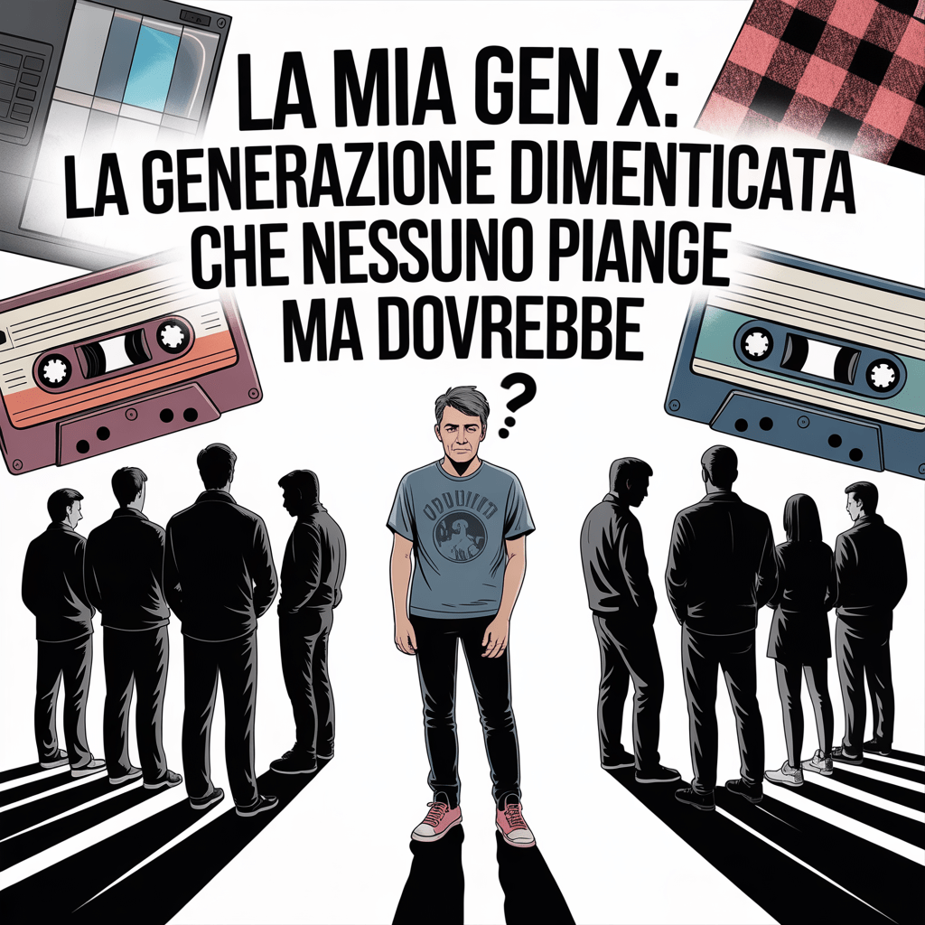 La mia Gen X: La Generazione Dimenticata che Nessuno Piange Ma Dovrebbe