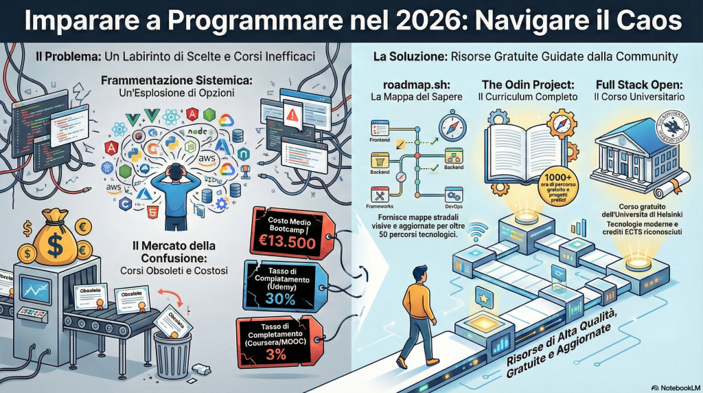 Perché Imparare a Programmare nel 2026 È Diventato un Incubo
