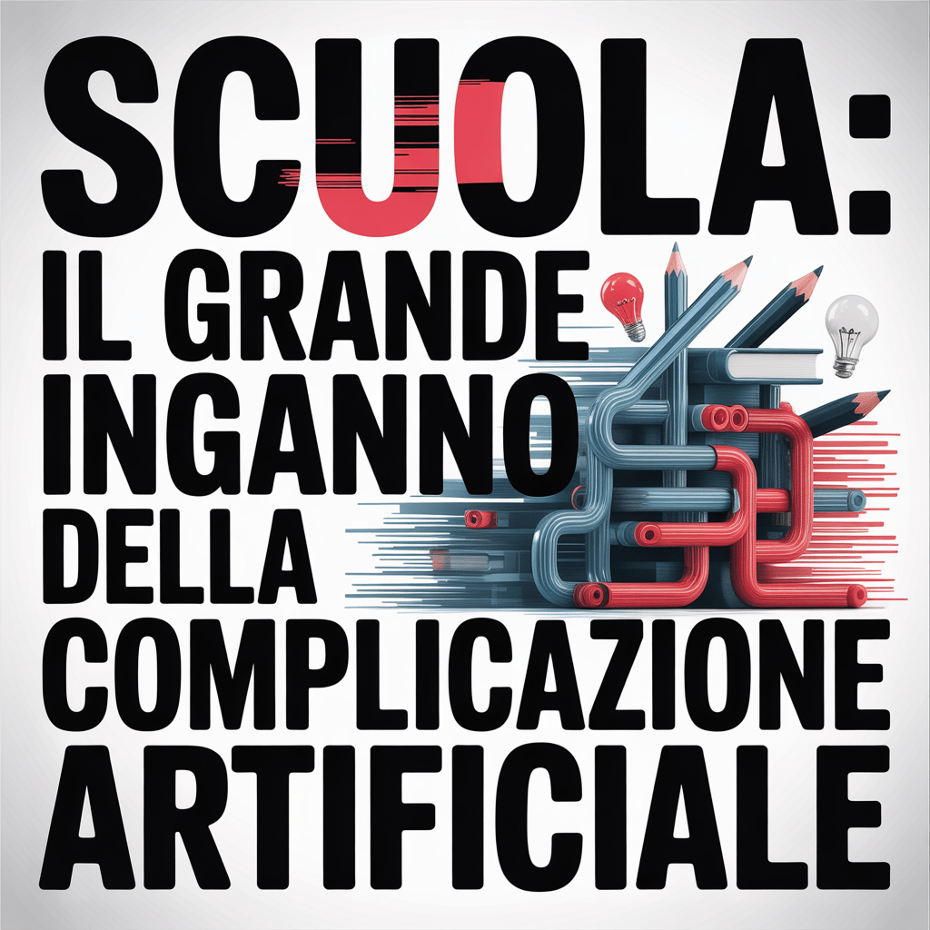 SCUOLA: Il Grande Inganno della Complicazione Artificiale
