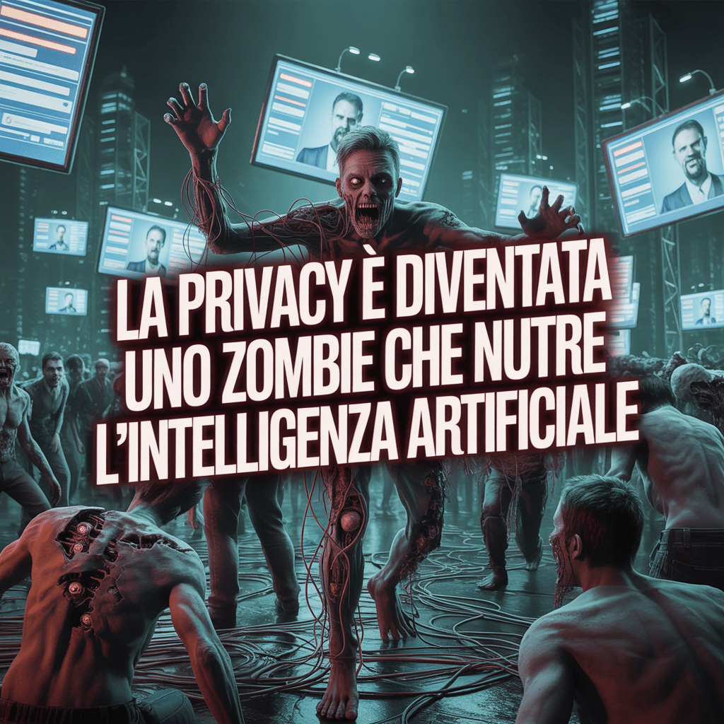 la Privacy è diventata uno Zombie che nutre l'Intelligenza Artificiale