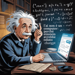 L'AI non è un computer: perché Einstein avrebbe odiato ChatGPT