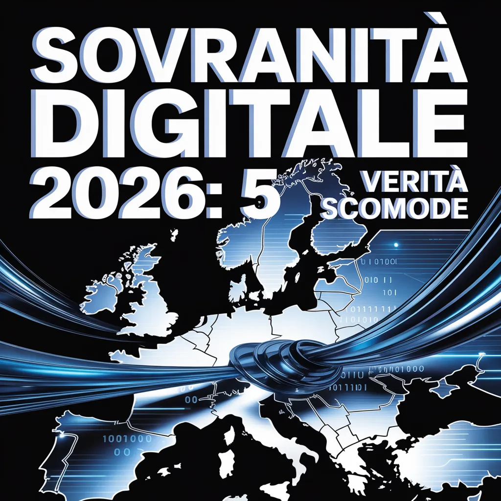 Sovranità Digitale 2026: 5 Verità Scomode