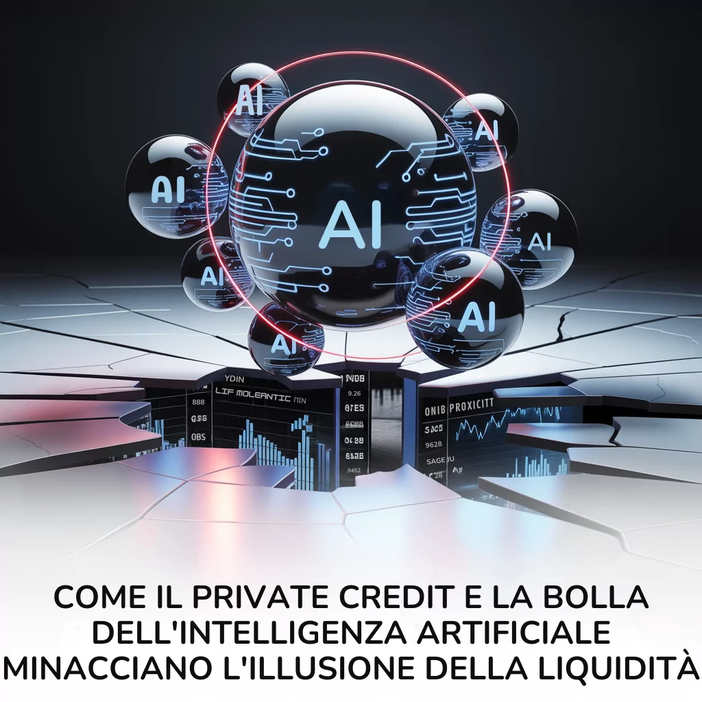 Come il Private Credit e la Bolla dell'Intelligenza Artificiale Minacciano l'Illusione della Liquidità
