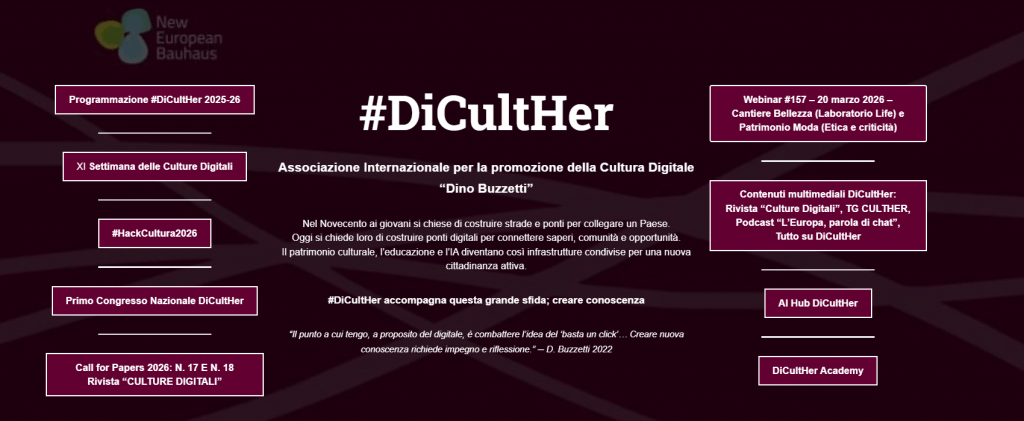 The Digital Cultural Heritage, Arts and Humanities School